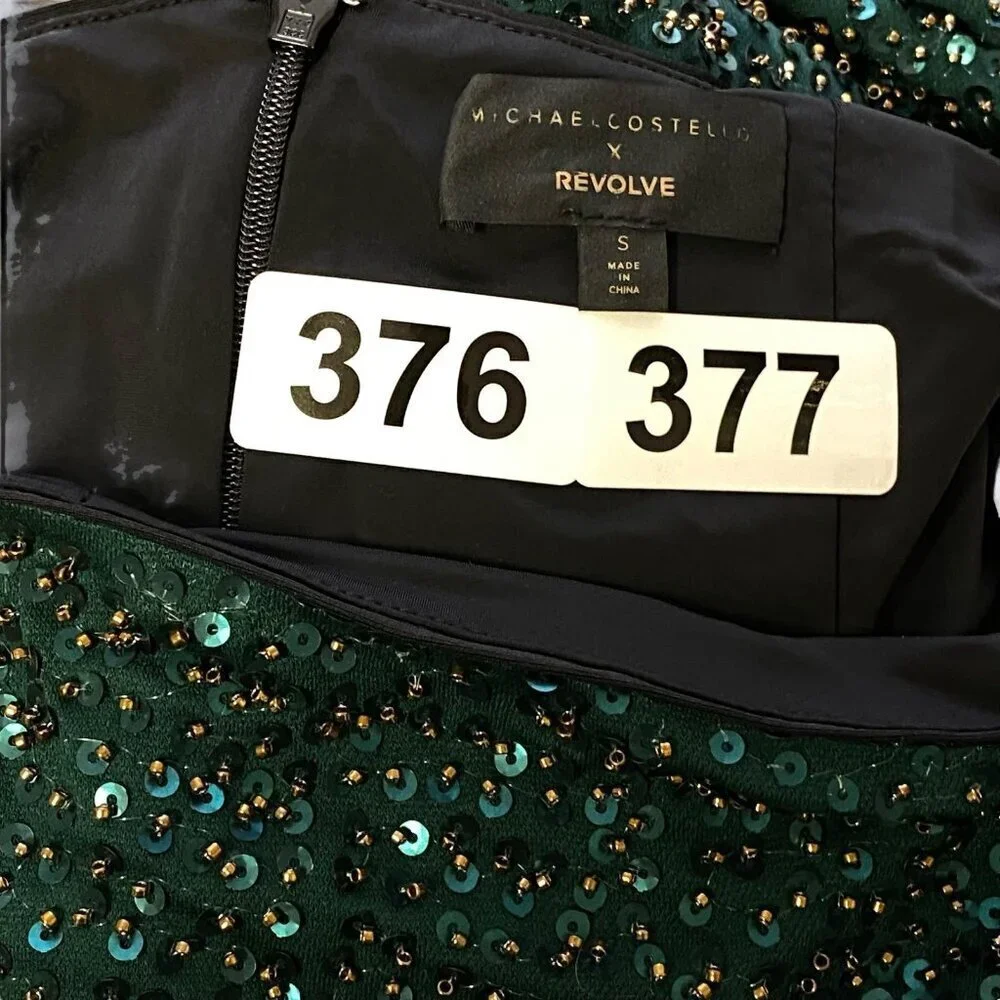 Michael Costello x REVOLVE Ambriela Skirt in Emerald
